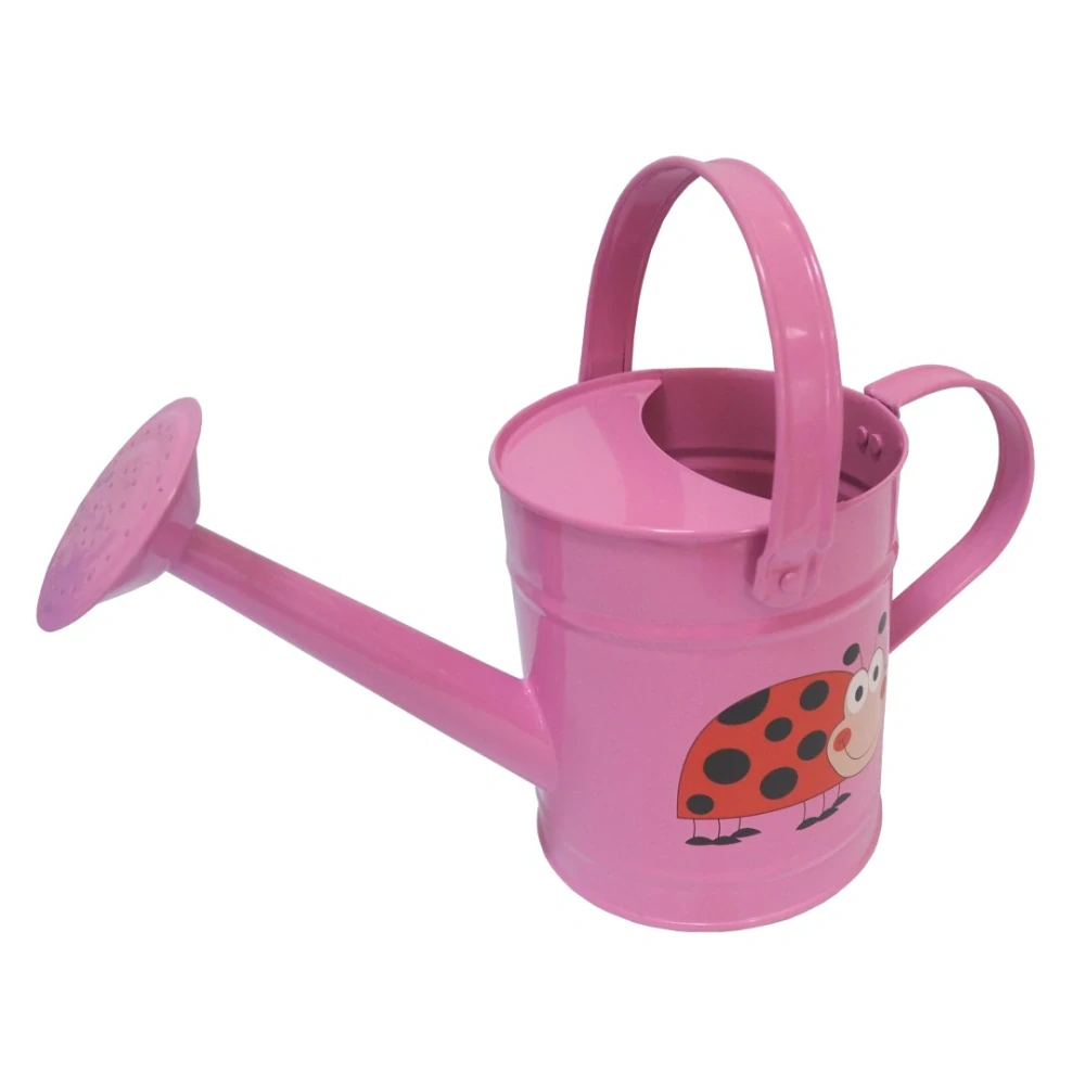 REFLEX nářadí zahradní, dětské - konev, kovová, růžová, 1,6 l