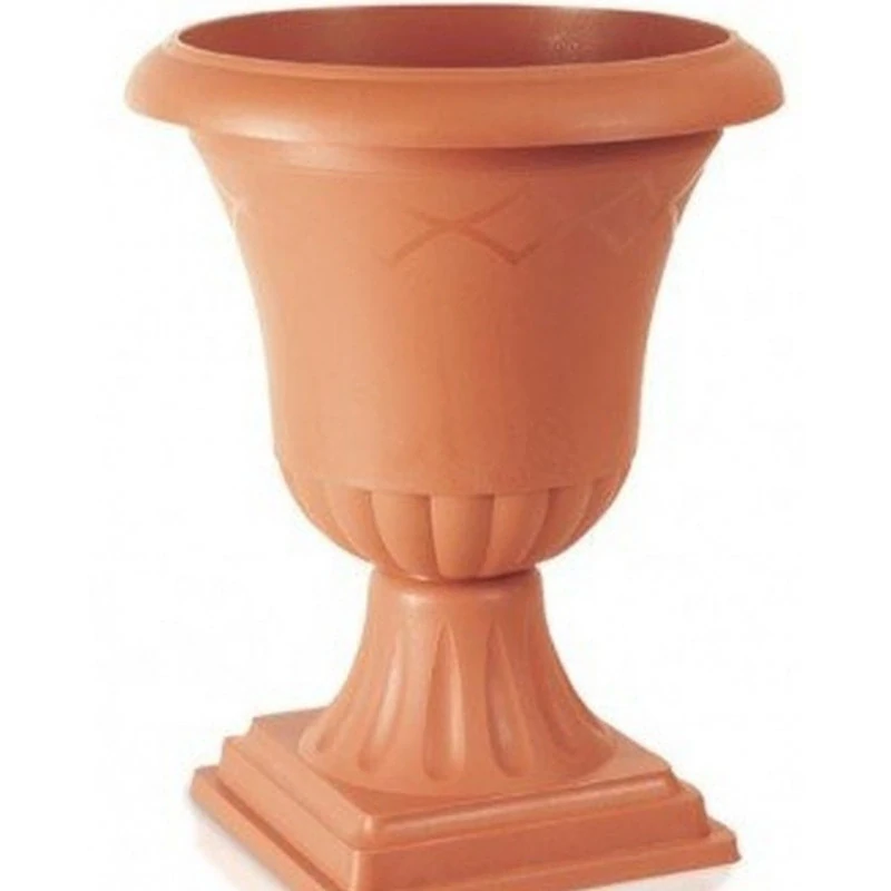 Květináč vysoký ATENA + NOHA 47.4cm terakota