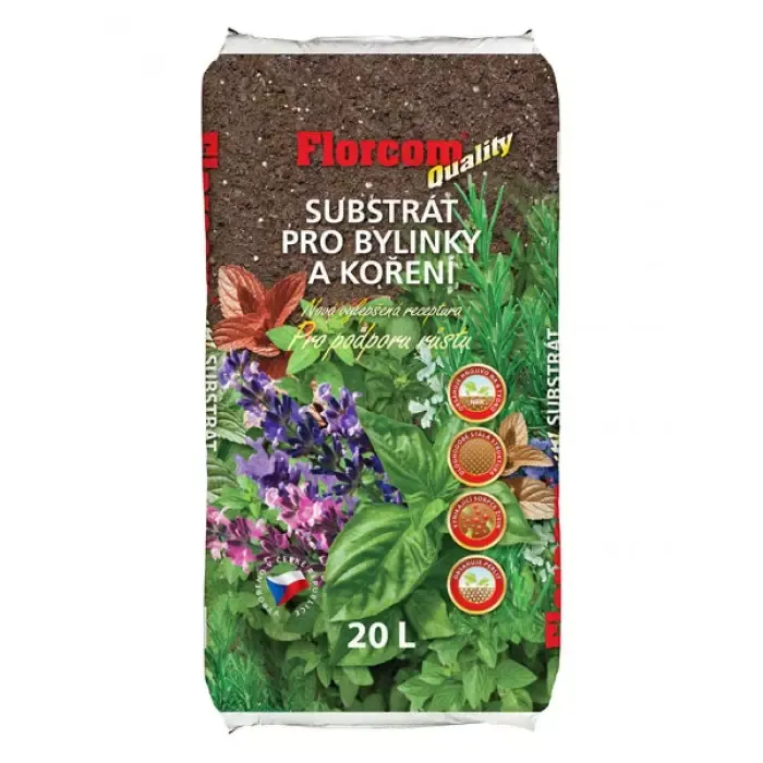 Substrát quality pro bylinky a koření 20l