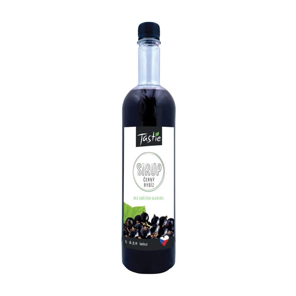 TASTIE sirup černý rybíz 1l