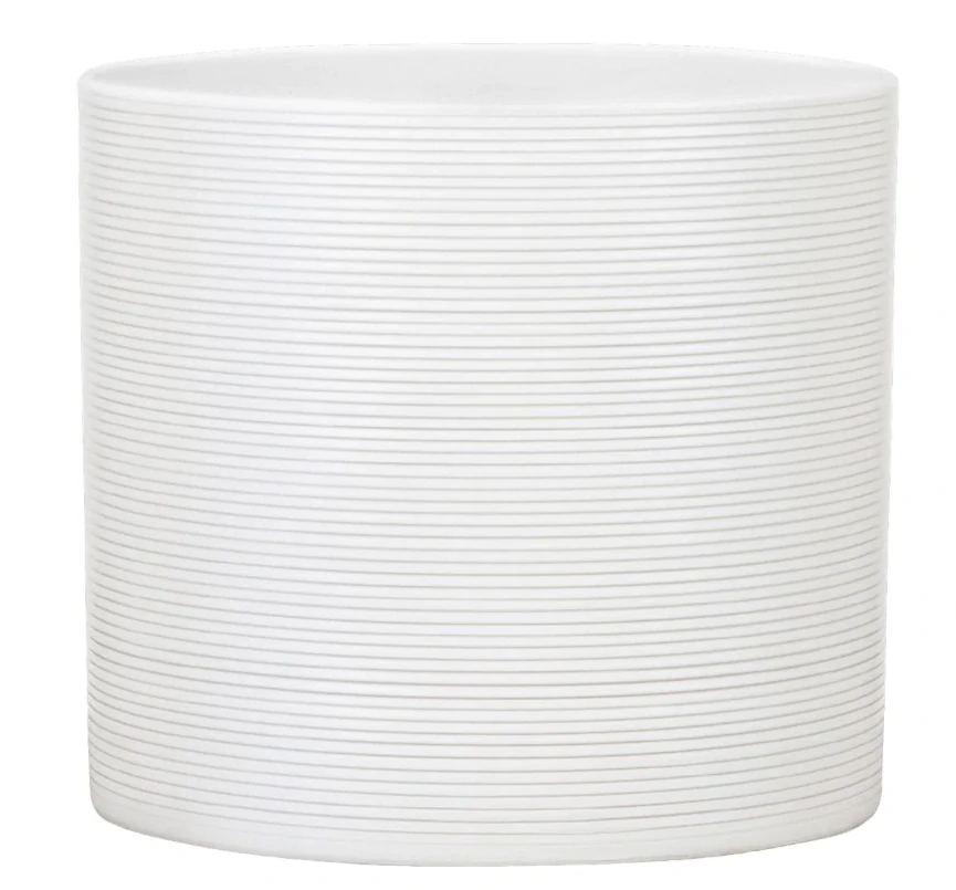 Obal 828 Panna bílý mat 16 cm