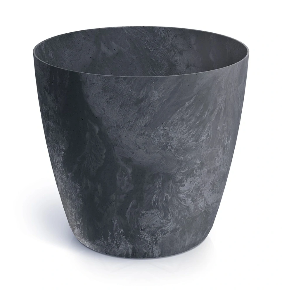 Květináč MATE BETON EFFECT - 29.5 cm antracit