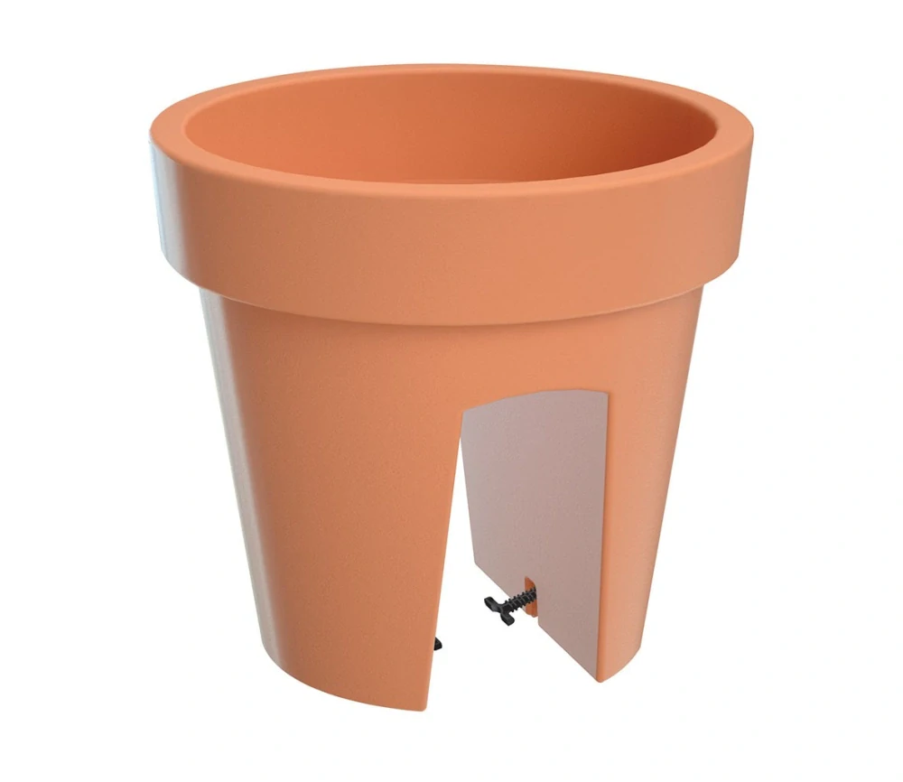 Květináč na zábradlí LOFLY RAILING 24,5 cm -terakota