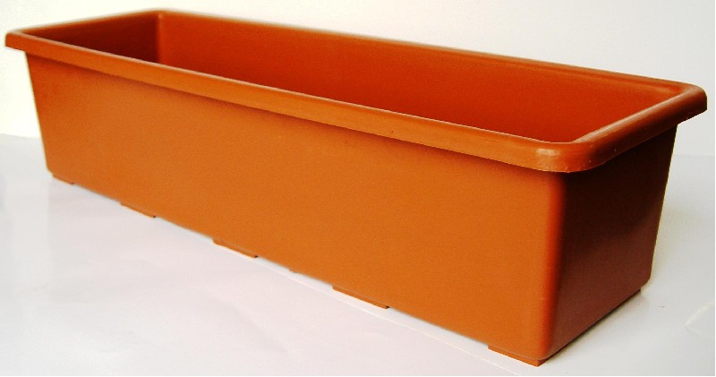 Truhlík 60cm terakota