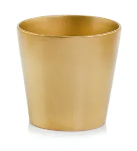 Květináč zlatý 15cm