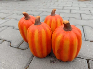 Keramická dýně oranžová