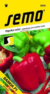 Paprika roční Saskia F1 - osivo