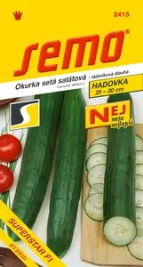 Okurka setá salátová hadovka Superstar F1 - osivo