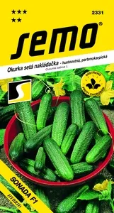 Okurka setá nakládačka Sonada F1- hustoostná - osivo 