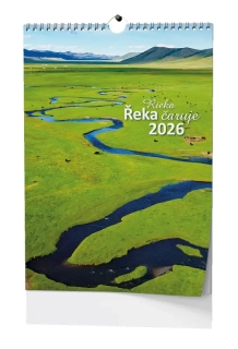 Nástěnný kalendář 2026 Řeka čaruje - A3