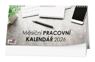 Stolní kalendář 2026 Měsíční pracovní kalendář
