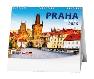 Stolní kalendář 2026 Praha
