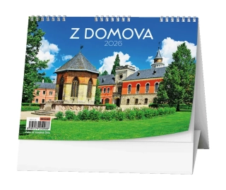 Stolní kalendář 2026 Z domova