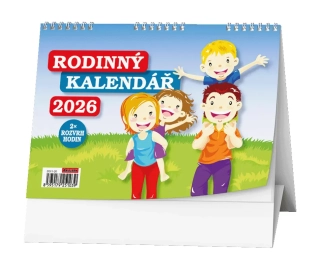 Stolní kalendář 2026 Rodinný kalendář