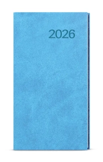 Diář 2026 Týdenní diář - Jakub - Vivella - kapesní - světle modrá