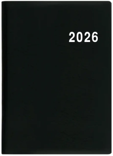 Diář 2026 Týdenní diář - Ladislav - PVC - černá