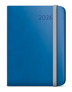 Diář 2026 Týdenní diář - Zoro - Flexi - A5 - modrá