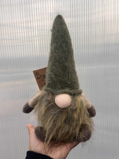 Vánoční skřítek 28cm zelený