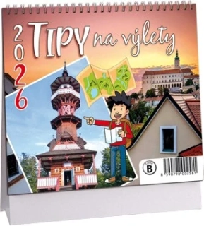 Kalendář Tipy na výlety mini 2026