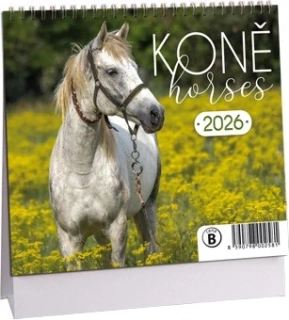 Kalendář Koně mini 2026