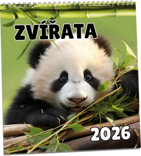 Kalendář Zvířata 2026