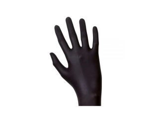 medaSEPT Nitrilové bezpudrové rukavice PREMIER BLACK velikost M 100 Ks