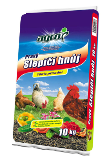 AGRO Pravý slepičí hnůj 10 kg