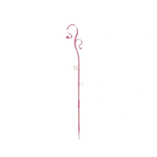 Podpěra pro květiny - orchidej Decor Orchid Stick 39cm transparentní růžová