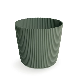 Květináč Milly Round 16.9cm tmavě zelená