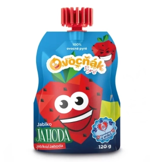 Jahodové pyré 120g