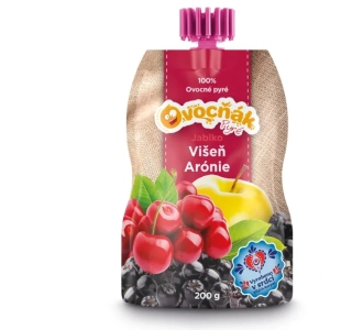 Višňové pyré s arónií 200g