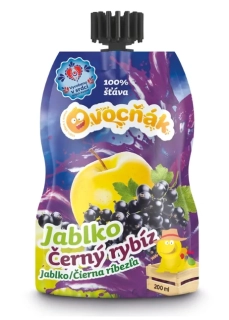 Mošt z černého rybízu 200ml