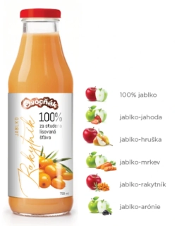 Rakytníkový mošt 750ml