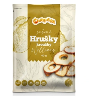 Sušené hruškové kroužky 40g