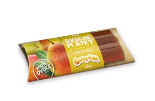 Ovocné plátky hruškové 20g