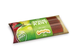 Ovocné plátky jablečné 20g