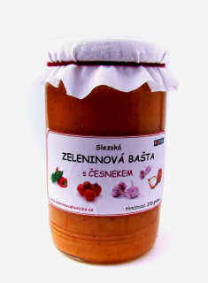 Zeleninová bašta s česnekem 370g