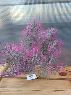 Plastová větev - růžová 41cm