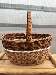 Ratanový košík 37x28x37cm
