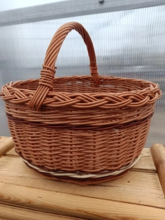 Ratanový košík 34x30x32cm