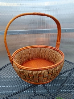 Ratanový košík 34x39cm