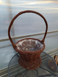 Ratanový košík 39x71cm