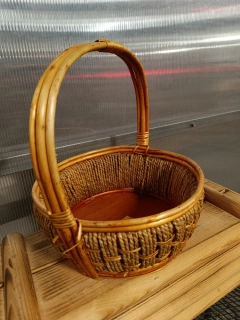 Ratanový košík 29x32cm