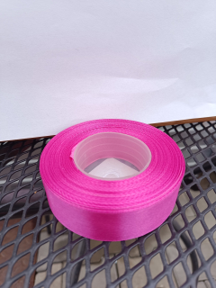 Dekorační stuha saténová - fuchsia 25mm x 35m