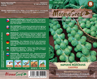 Kapusta růžičková Casiopea - osivo