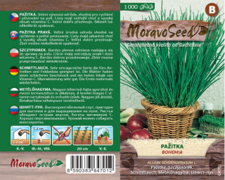 Pažitka pravá Bohemia - osivo