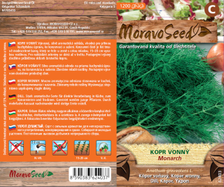 Kopr vonný Monarch - osivo