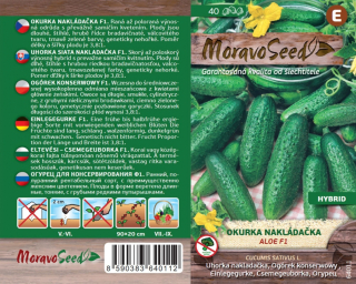 Okurky nakladačky hrub. Aloe F1 - osivo
