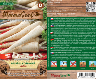 Petržel kořenová Aston - osivo