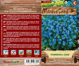 Pomněnka lesní modrá - osivo